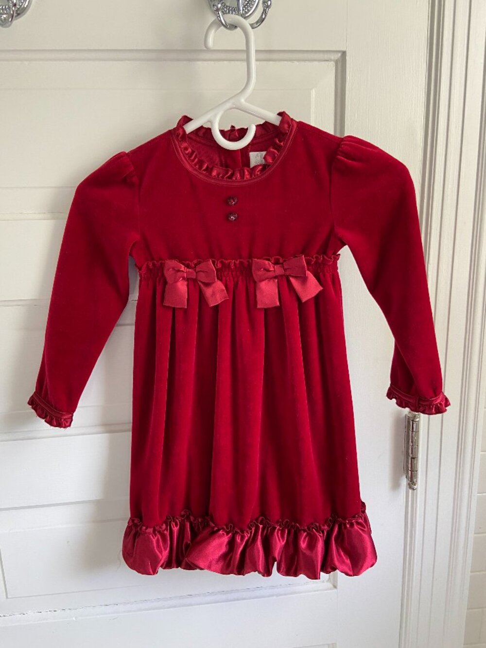 Heirloom Girls Red Dress size 5T